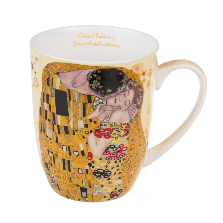 Coffee Tea Mug Porcelain Mug The Kiss by Gustav Klimt Gift Mug Gift Idea Porcelain 400ml