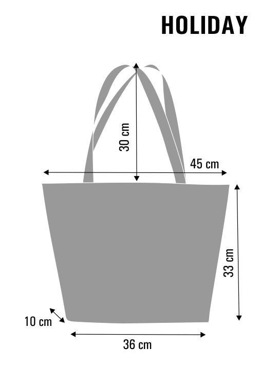 Mála ghualainn Holi le zipper mban shopper Oiriúnach do A4 mála tote mála le móitíf Anais