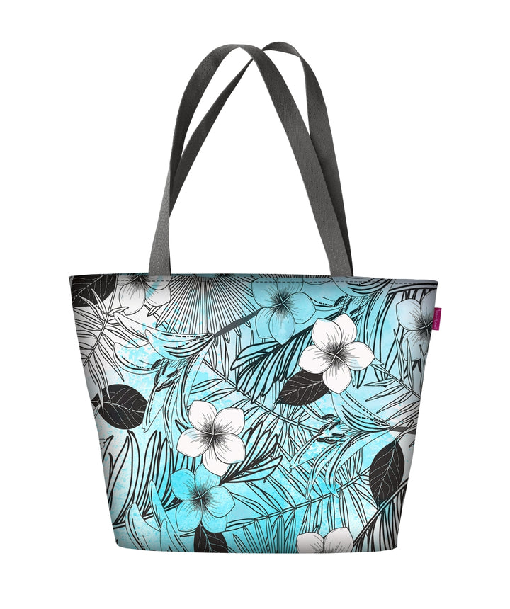 Bertoni Holi Shoulder Bag with Zipper Ladies Shopper Fits A4 Tote Bag with Motif Curacao