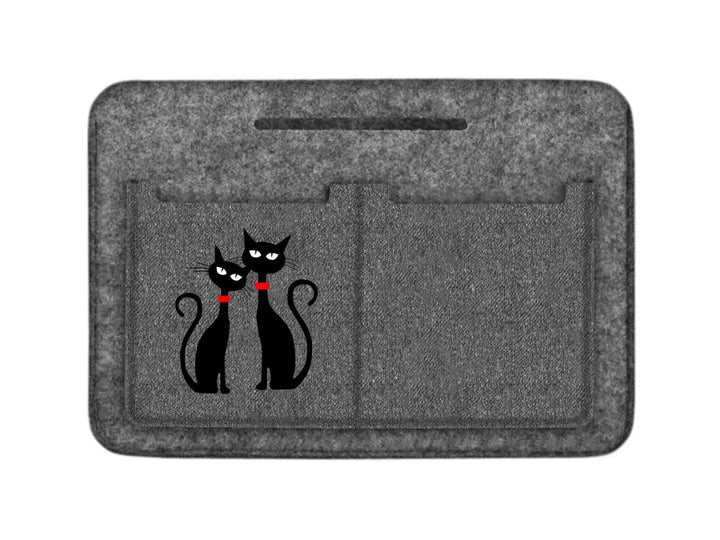 Premium Bag Organizer Handbag Organizer Bag Organizer Felt Black Cats