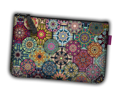 Felt bag organizer toiletry bag with zipper cosmetic bag for makeup organizer Valencia