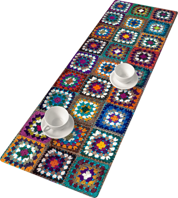 Table runner table band tablecloth felt with pattern table decoration easy care 95 x 33 cm Frania