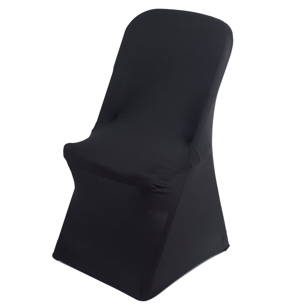 GreenBlue GB373 Black Catering Chair Flexible Material Cover, 88x50x45cm, Spandex