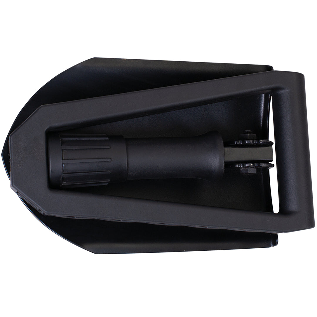 Greenmill GR9132 Portable Folding Shovel with Storage Bag Shovel Folding Spade For Outdoor Camping Spade Black
