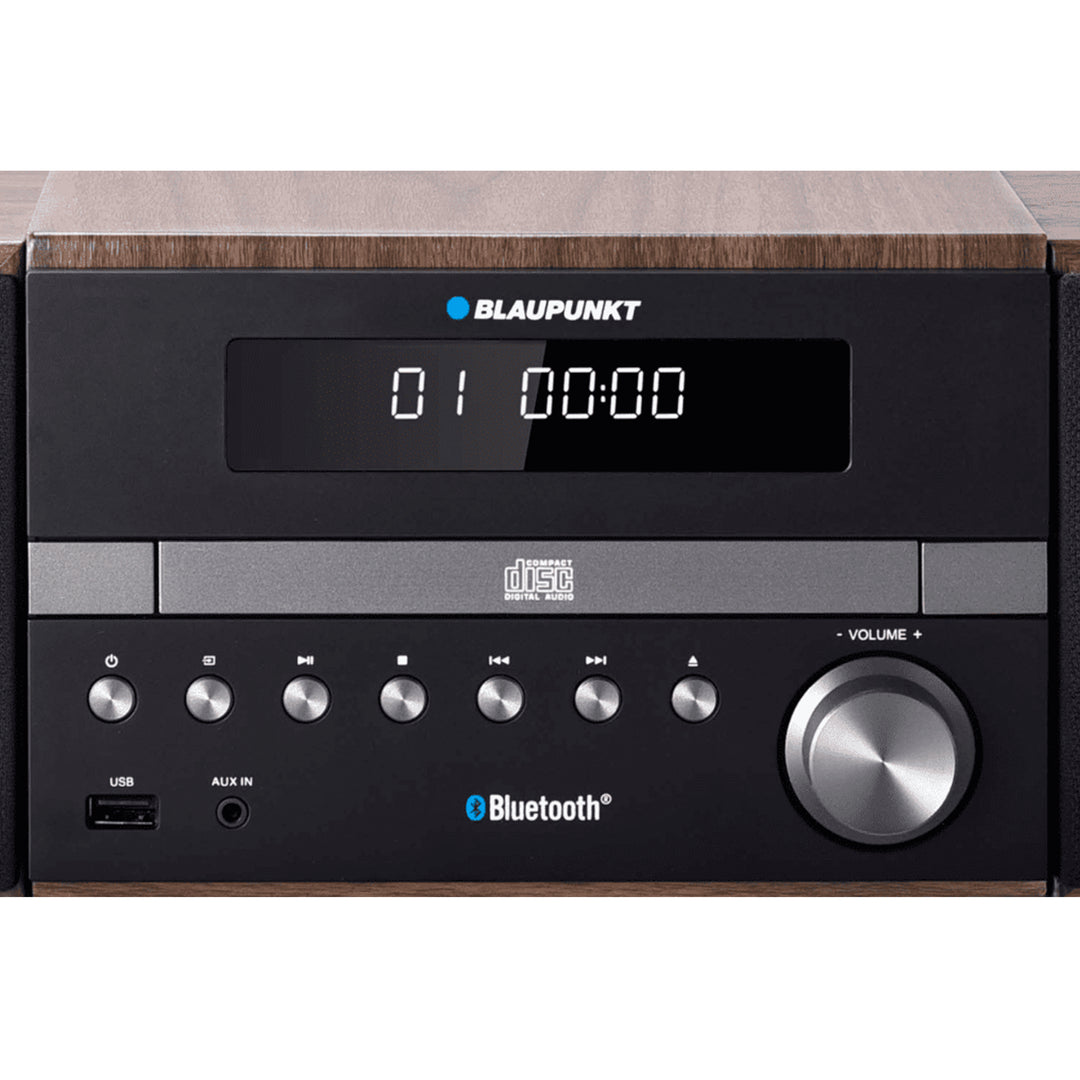 Blaupunkt Micro HiFi System Stereo System Bluetooth Remote USB FM Radio AUX LED Display CD/-R/-RW/MP3/WMA