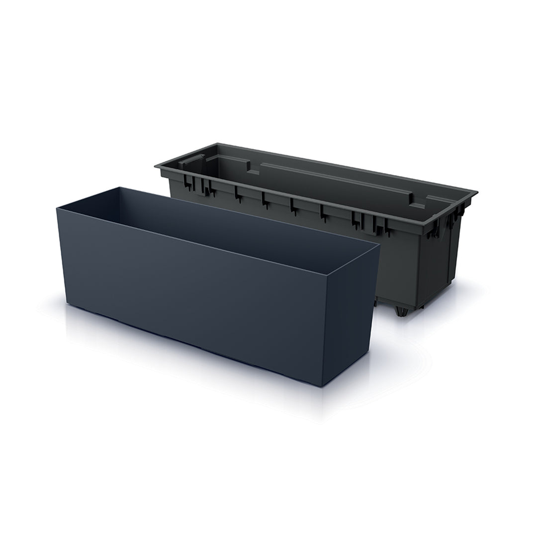 Box with insert Prosperplast Urbi Case DUC600-S433 - anthracite color