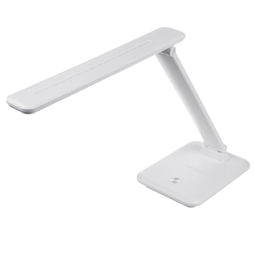 Maclean MCE614W Dimmable LED Desk Lamp Adjustable Folding 9W IP20 3000K 4500K 6500K