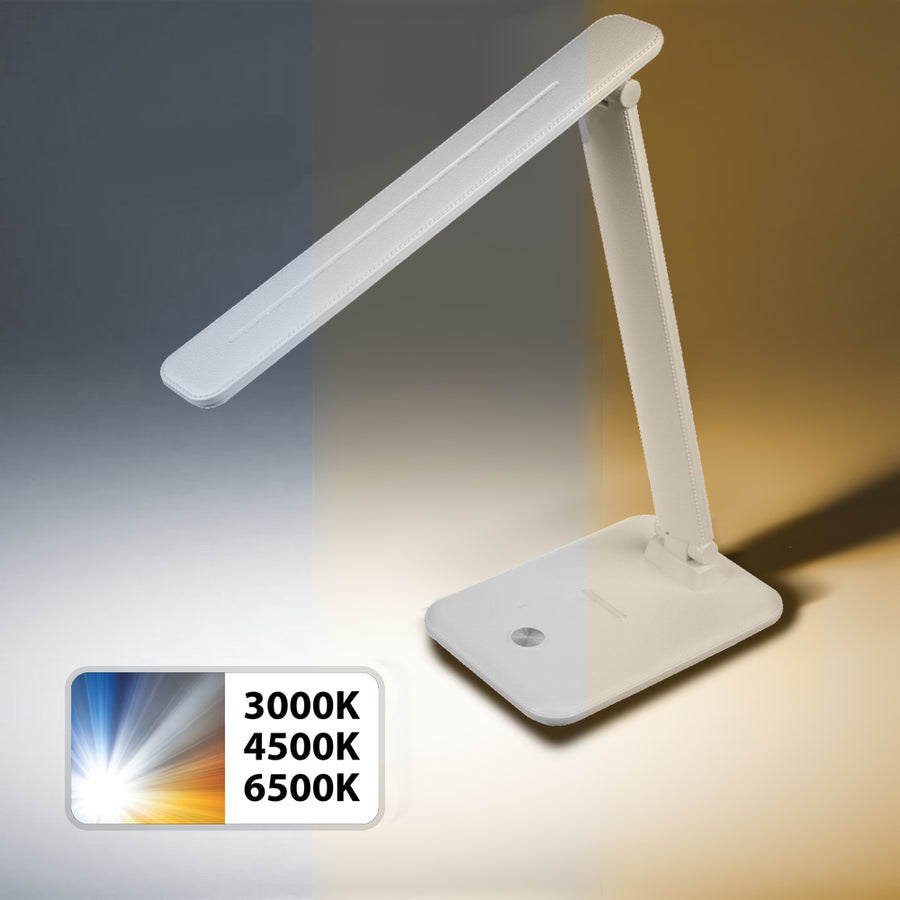 Maclean LED desk lamp, max. 9W, 220-240V AC, color changeable, dimmable, 450lm, MCE614 W