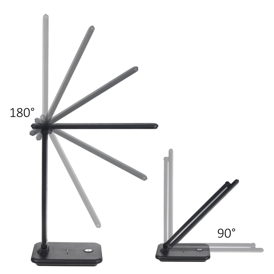 Maclean LED desk lamp, max. 9W, 220-240V AC, color changeable, dimmable, 450lm, MCE614 B