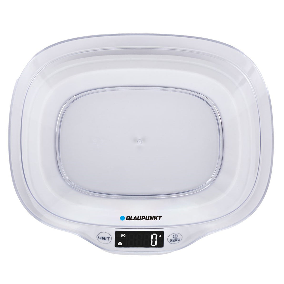 Blaupunkt FKS501 Digital Kitchen Scale with 1.2 liter Removable Bowl up to 5kg Touch Buttons Digital Scale