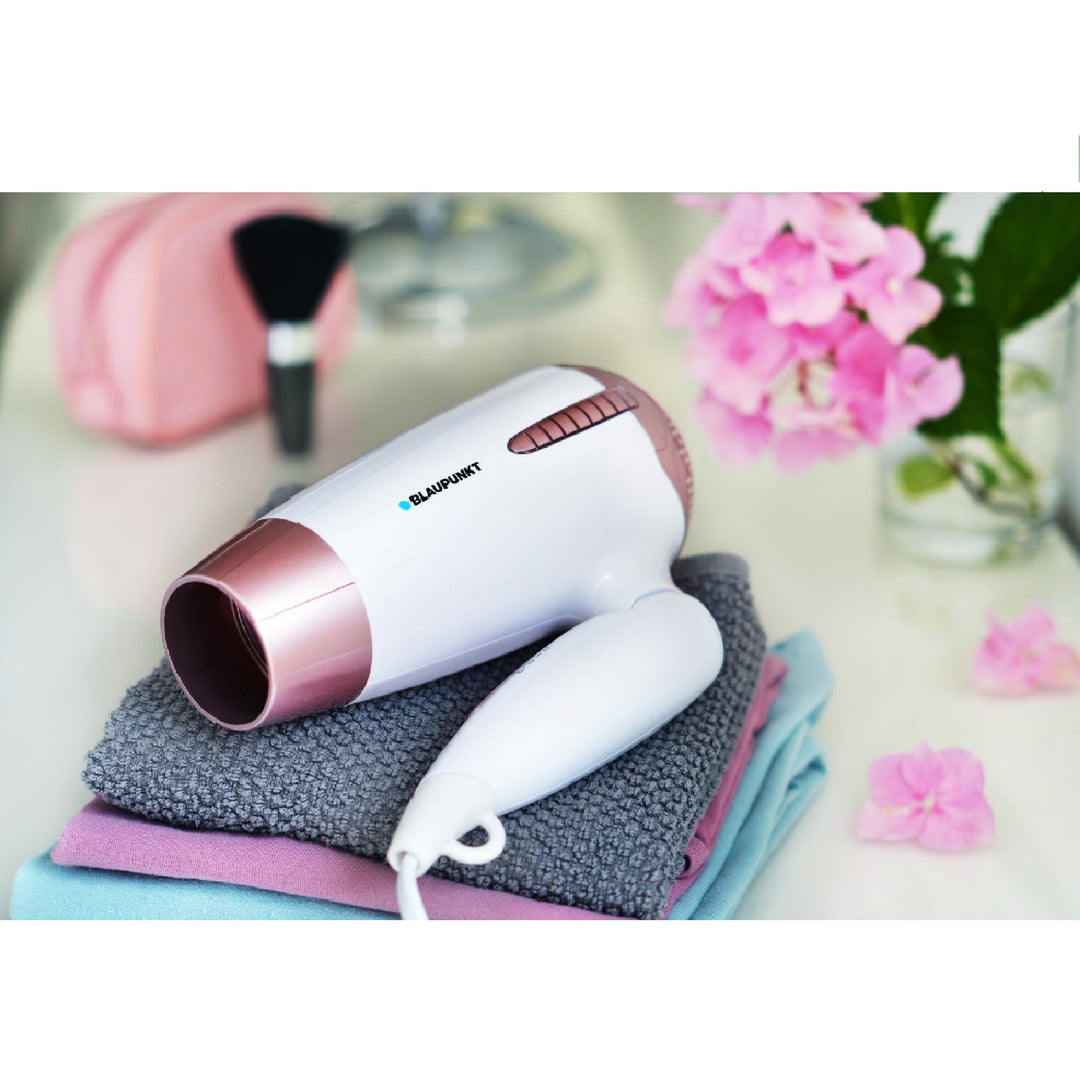 Hair Dryer Blow Blaupunkt Temperature Control  Cold Hot Air Foldable Handle 1200W