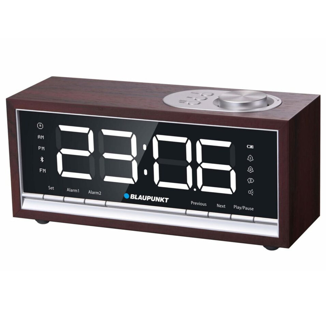 Radio Alarm Clock Bluetooth FM PLL LED Display Blaupunkt Wireless 5V 1.2A