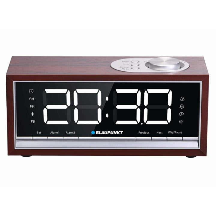 Radio Alarm Clock Bluetooth FM PLL LED Display Blaupunkt Wireless 5V 1.2A