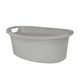BranQ Plastic Basin Bath Laundry Basket with Handles Washing Laundry Bowl 40L Grey