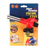 Alpen Camping cartridge burner, flame temperature 1300°C, piezoelectric ignition, flame adjustment, ETNA