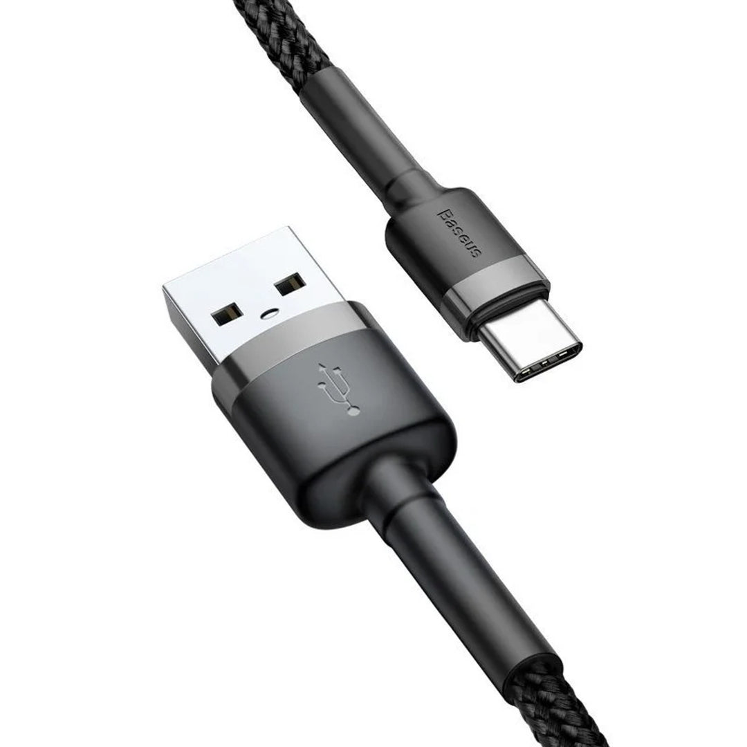 USB - USB-C cable 3m Baseus Cafule CATKLF-UG1 Quick Charge 2A cable for fast charging