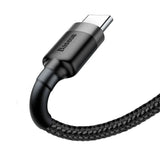 USB - USB-C cable 3m Baseus Cafule CATKLF-UG1 Quick Charge 2A cable for fast charging