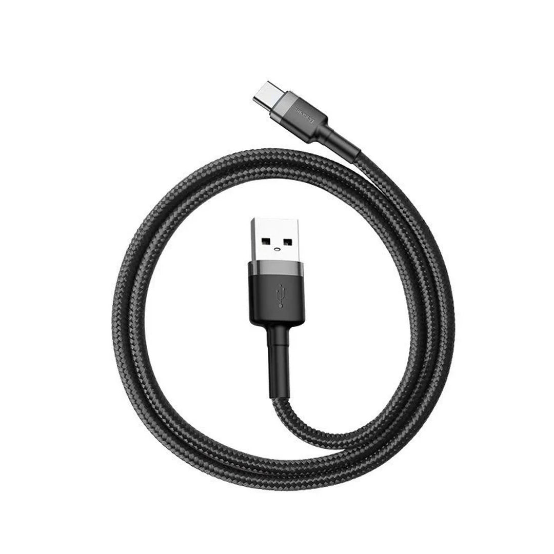 USB - USB-C cable 3m Baseus Cafule CATKLF-UG1 Quick Charge 2A cable for fast charging