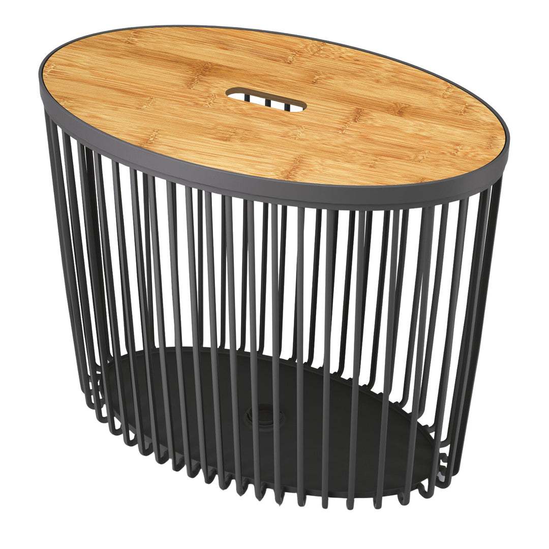 Prosperplast Clubo ICLUE55T 55L anthracite basketstool