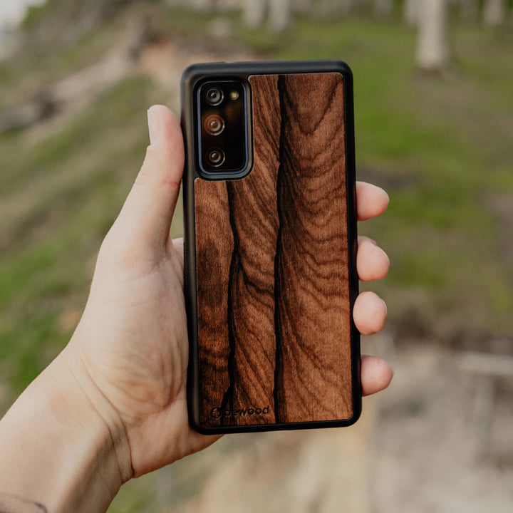 Bewood Wooden Mobile Case Compatible with iPhone 13 Pro Ziricote