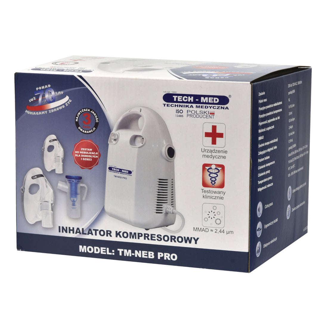 Sraith análóir nebulizer comhbhrúiteoir TM-NEB PRO