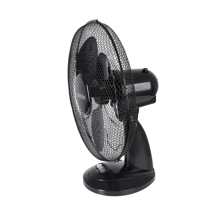 Desk fan 23cm 45W Mesko MS 7308, oscillation, two air speeds