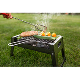 Foldable BBQ Barbecue Grill Camping Travel Portable Charcoal Garden