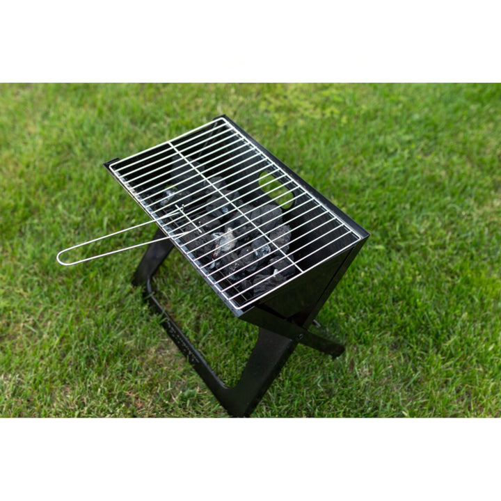 Blaupunkt GC201 Cás Grill Inaistrithe le Cosa Fillte agus Láimhseáil Iompar Cruach Púdar-brataithe Gráta Grill Tógála Cruach Dhosmálta