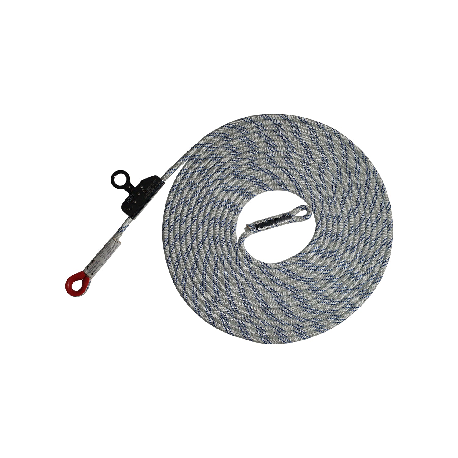 Safety Rope Line Flexible Protection 10m Work 15kN up to 100kg Stainle ...