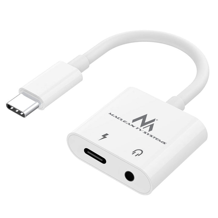 Adaptóir Cábla USB Cineál-C 3.5mm Mini Jack Fuaime Seachadadh Cumhachta PD 30W