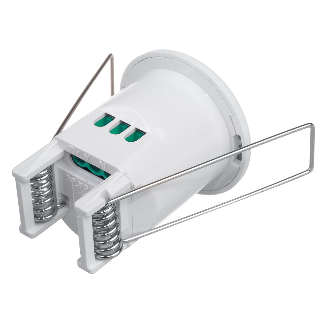 Maclean MCE359 PIR Motion Sensor Ceiling Flush Mounted Recessed Range 6m Max Load 300/150W 360° Detection Angle