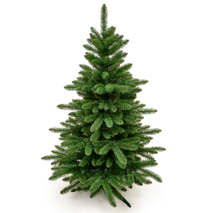 Virpol Artificial Christmas Tree Spanish Fir 150cm PVC Xmas Metal Stand