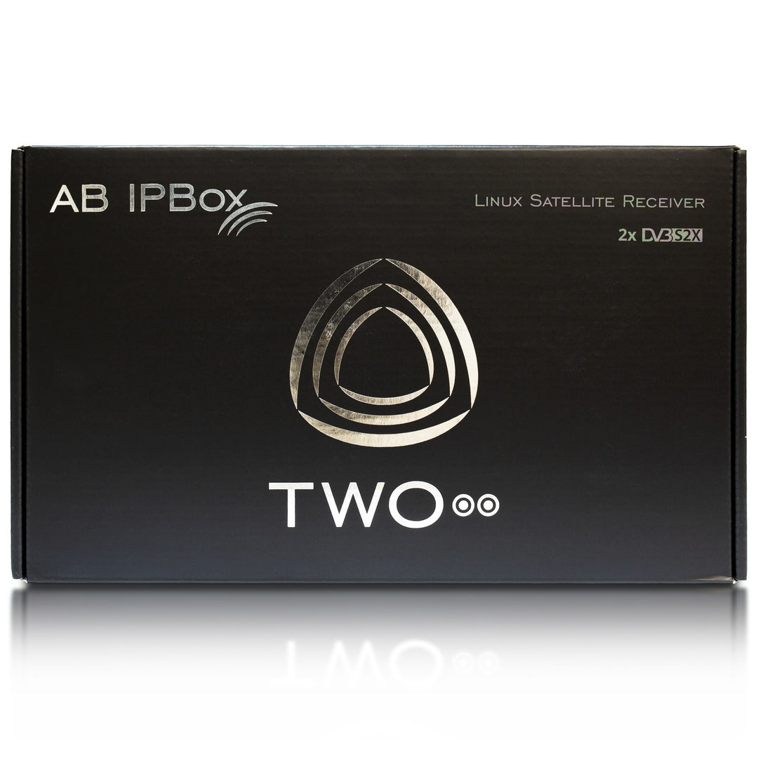 AB IPBox TWO (2x DVB-S2X Tuner) 4K UHD Android Receiver Satellite Bluetooth Remote