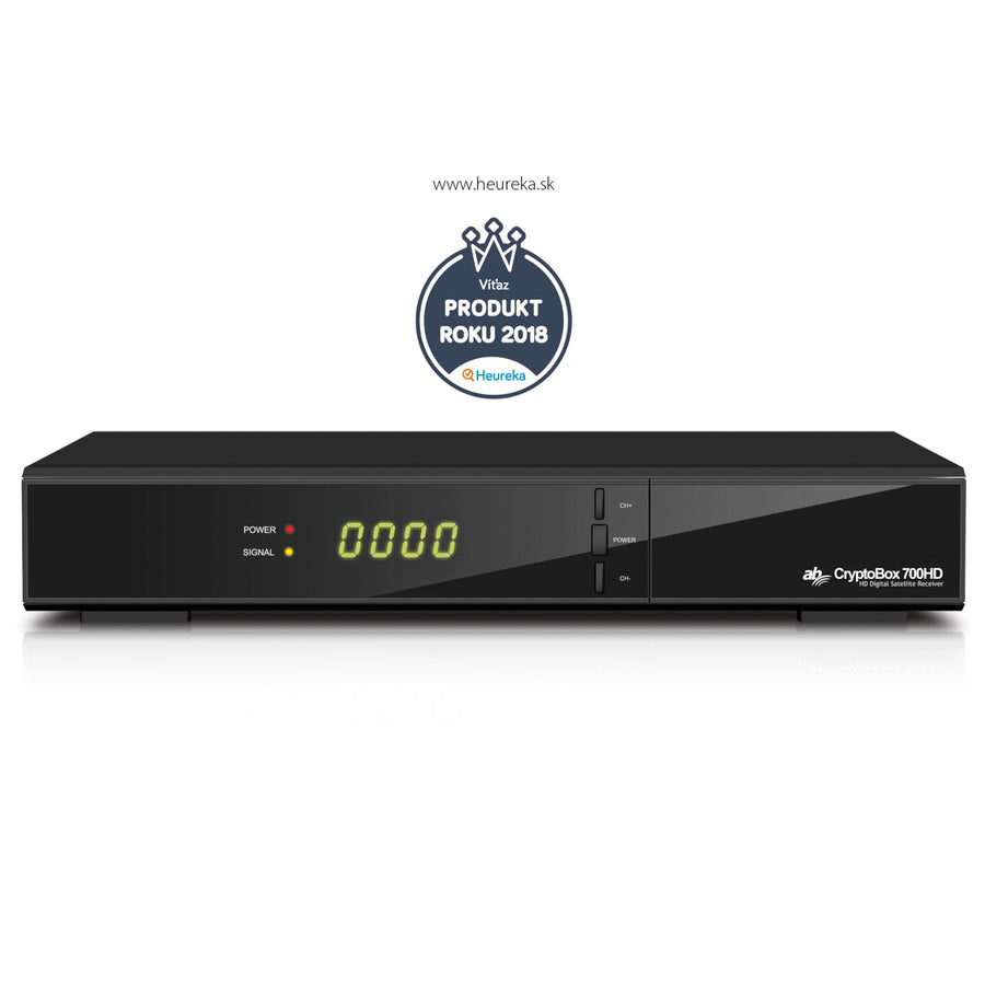 AB Crypto Box Digital Satellite Receiver Media Player Tuner HDMI USB App WiFi