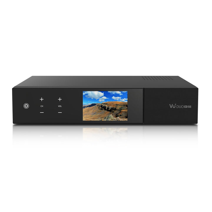 Tuner Glacadóir VU+ DUO 4K SE (1x tuner Dual FBC S2X) / VU+ DUO 4K SE FBC S2X Media Player