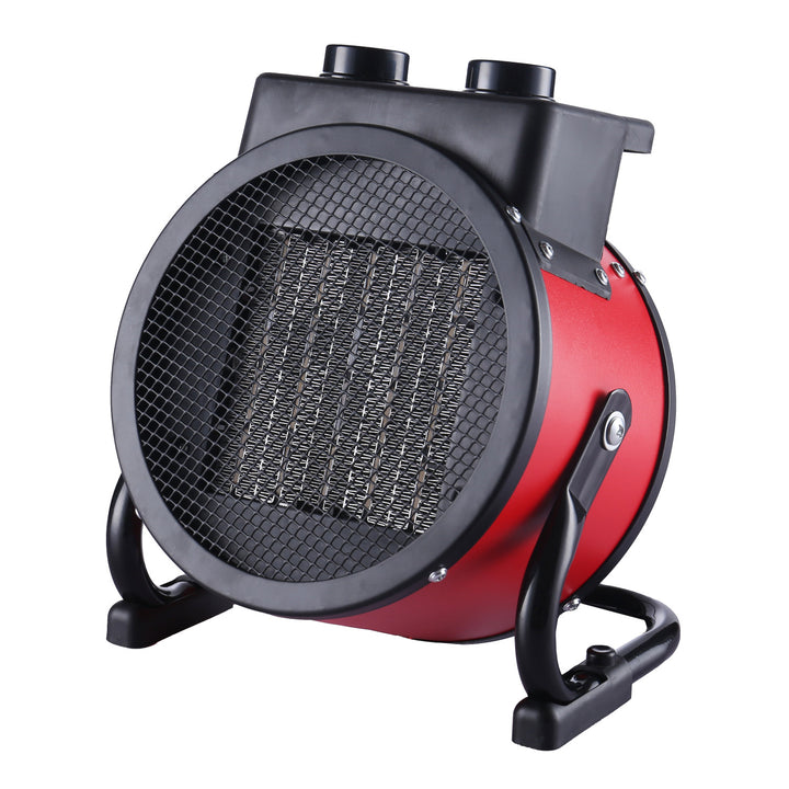 Camry CR 7743 Ceramic Fan Heater 2400W with Adjustable Tilt Vertical Blowing Metal Housing 2 Heating Levels Overheat Protection