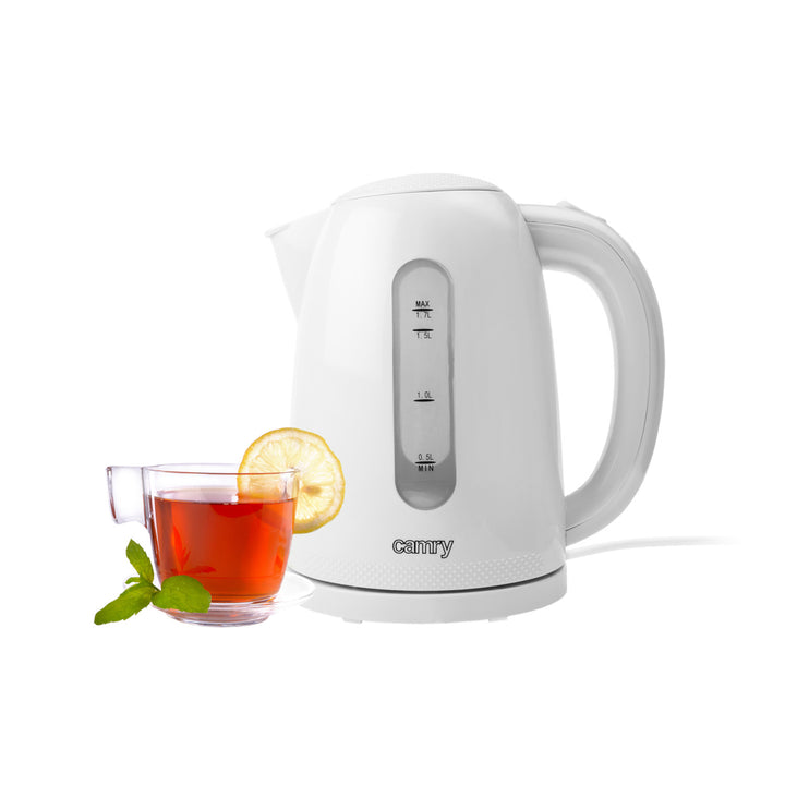 Electric Kettle 1,7 L 2200W Water Level Indicator Auto Turn Off Swivel Base