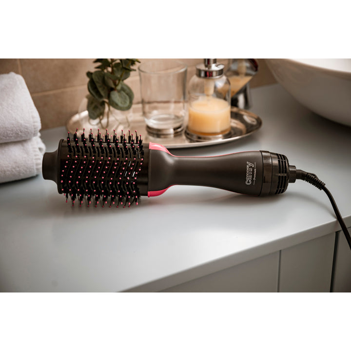 Camry CR 2025 Hair Styler 3in1 Brush Dryer Ceramic Coating Nylon Bristles Straightener Styler Blow Dry Modelling HQ