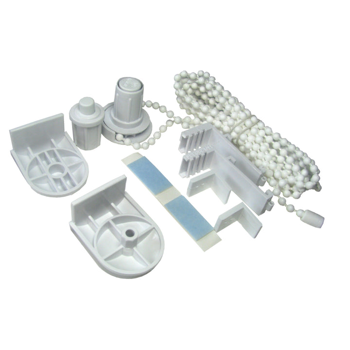 Outside Mount Roller Blinds Mounting Accessories White for Tubes with Inner Diameter 24mm Outer Diameter 25mm