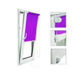 Window Roller Blinds Mounting Accessories Kit Mini - Spare Parts - 17mm - White - Side Guides