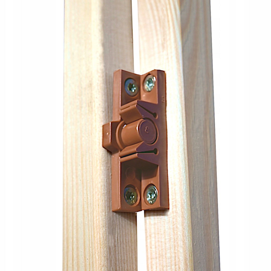 Handle - Latch for Furniture Mosquito Glan Doirse - darach órga ( pacáiste - 10 ríomhaire )