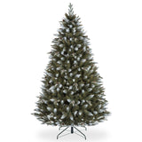 PVC Premium Spruce Snow White Christmas Tree with PE 220 branches