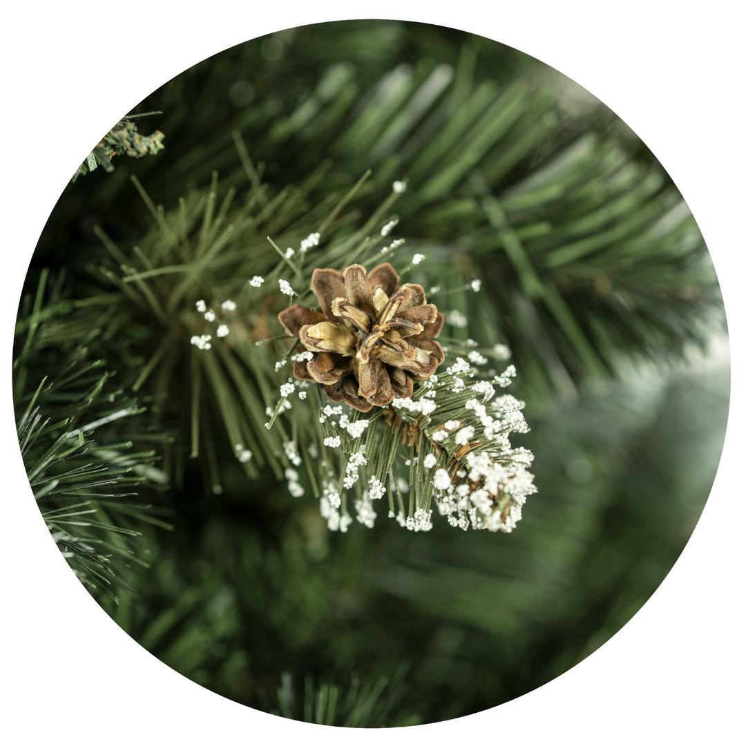 Christmas Tree Diamond Pine Premium PVC Diamond Flakes Snow