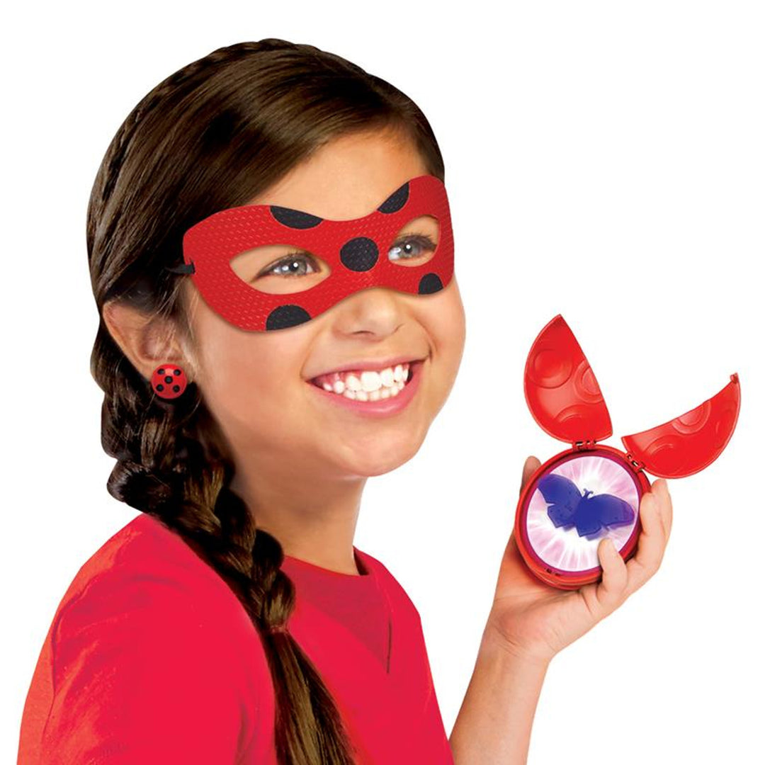 Miraculous Ladybug gléasadh suas Socraigh Miraculum Kwami Tikki Yo-yo Superhero Masc