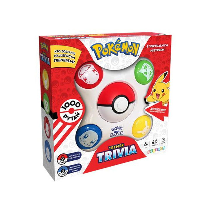 Pokemon Trainer Trivia Interactive Game PL 1000 Questions 1 - 4 Players 3 Levels