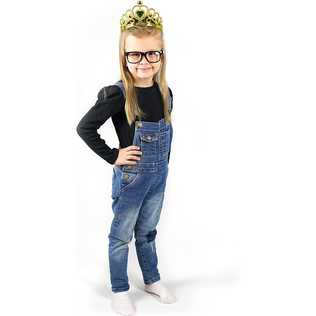 Influ Heroes Miss Aga Dress Up Set Wig Crown Glasses