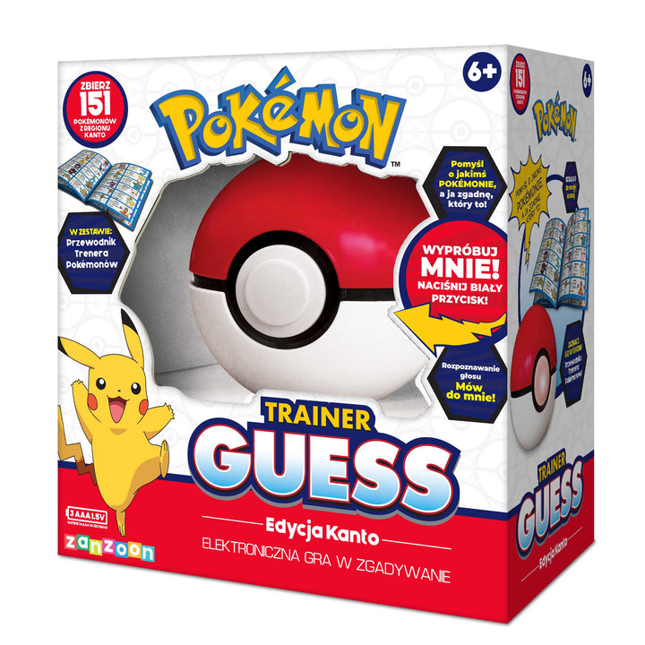 Pokemon Interactive Trainer Guess Game Guessing Pokemons PL Pokeball