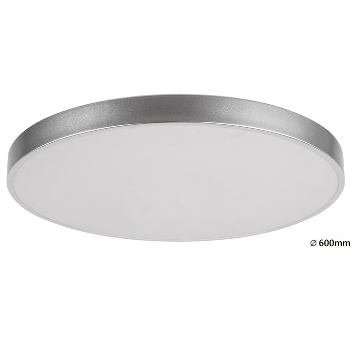 Ceiling Round LED Lamp Light 60W Modern Adjustable Colour Temperature Metal Frame