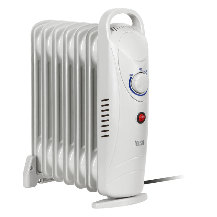 Teesa Portable Oil Heater TSA8035 800W 7 Ribs Thermostat Efficient