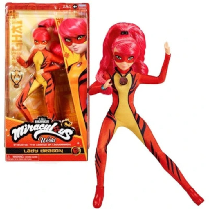 Miraculous The Legend of the Lady Dragon of Shanghai Doll Colletible Toy 26cm